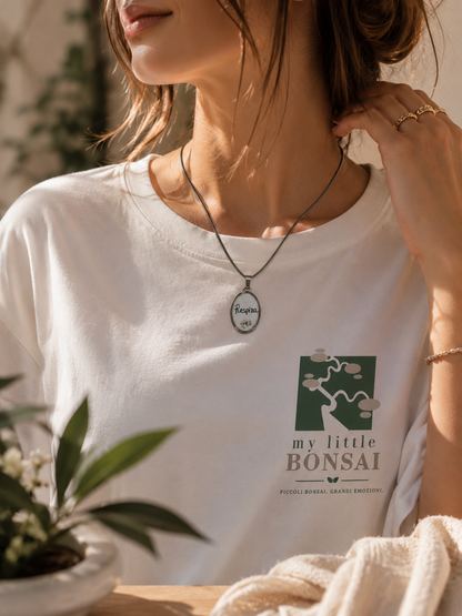 Collana motivazionale “Respira” – Acciaio Inossidabile Oro o Argento