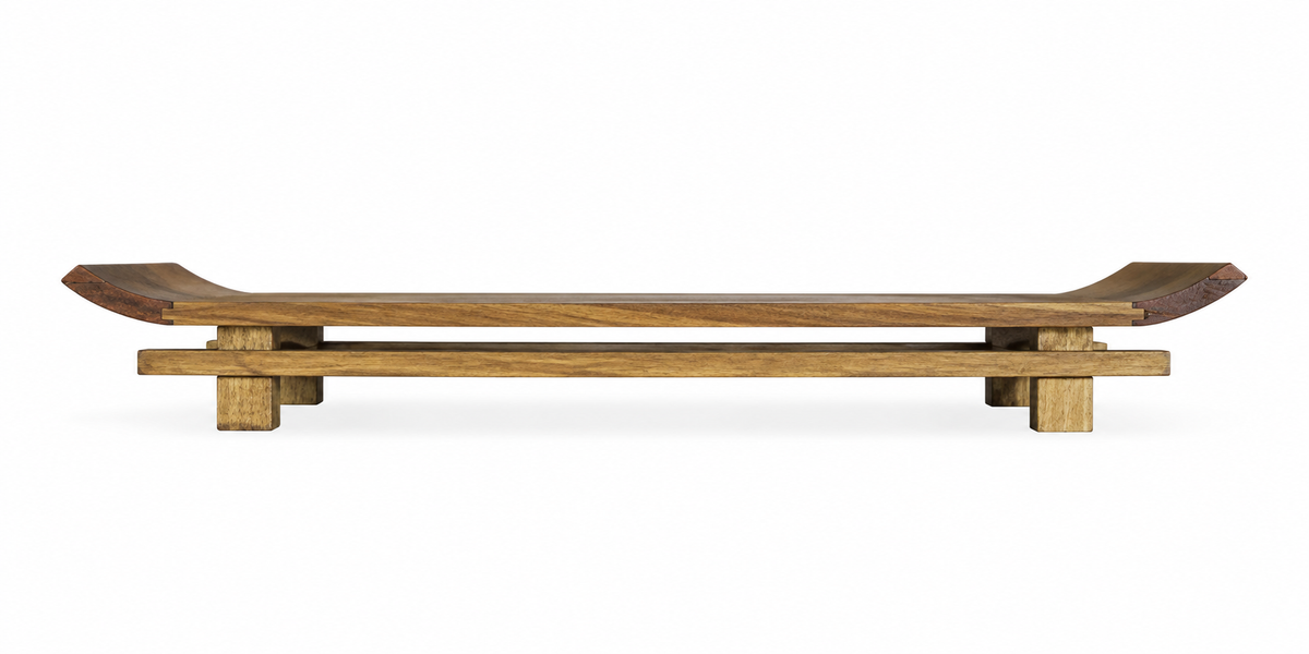 Tavolino Espositore in Legno per Bonsai – 32 × 21 cm