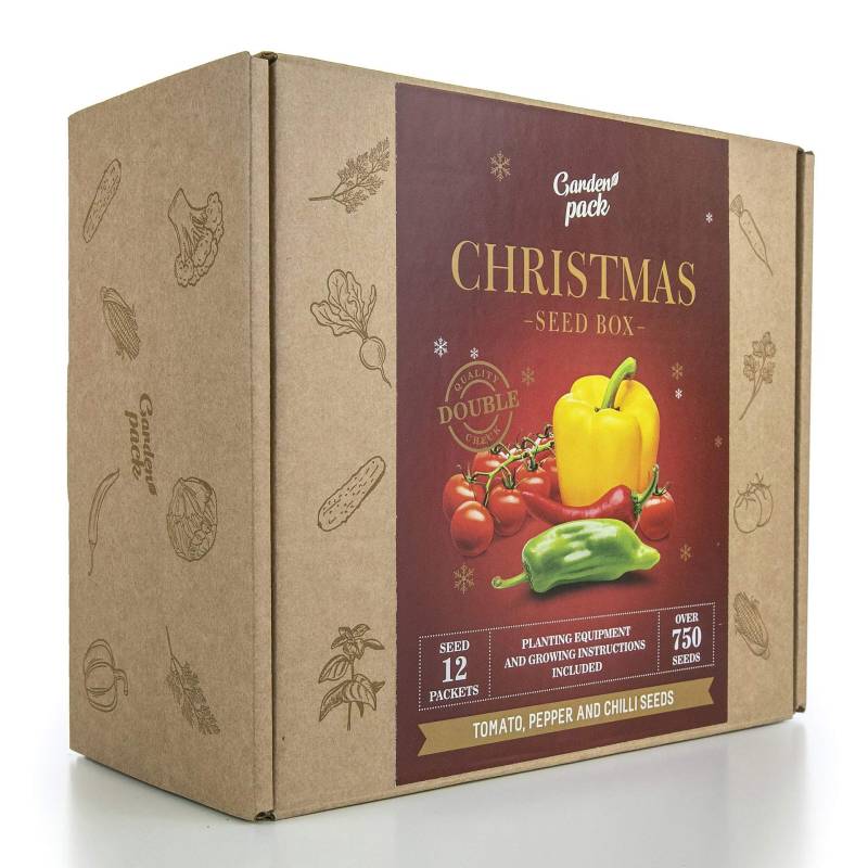 Kit di Semi "Christmas Edition" – Il Regalo Perfetto per le Festività!