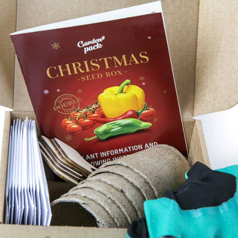 Kit di Semi "Christmas Edition" – Il Regalo Perfetto per le Festività!